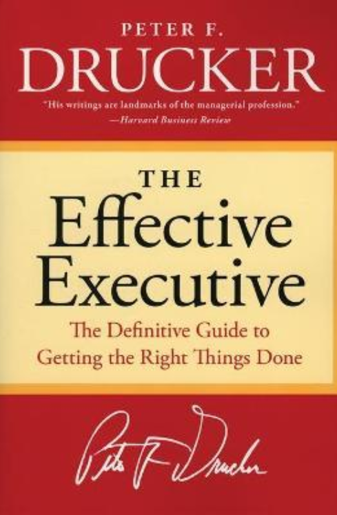 the effective executive summary - peter drucker